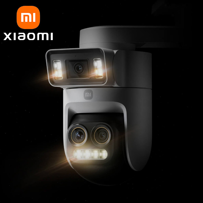 Smart Home Yeelight - Xiaomi 新型スマート屋外カメラ 4 Pro トリプルカメラズーム版、360 °