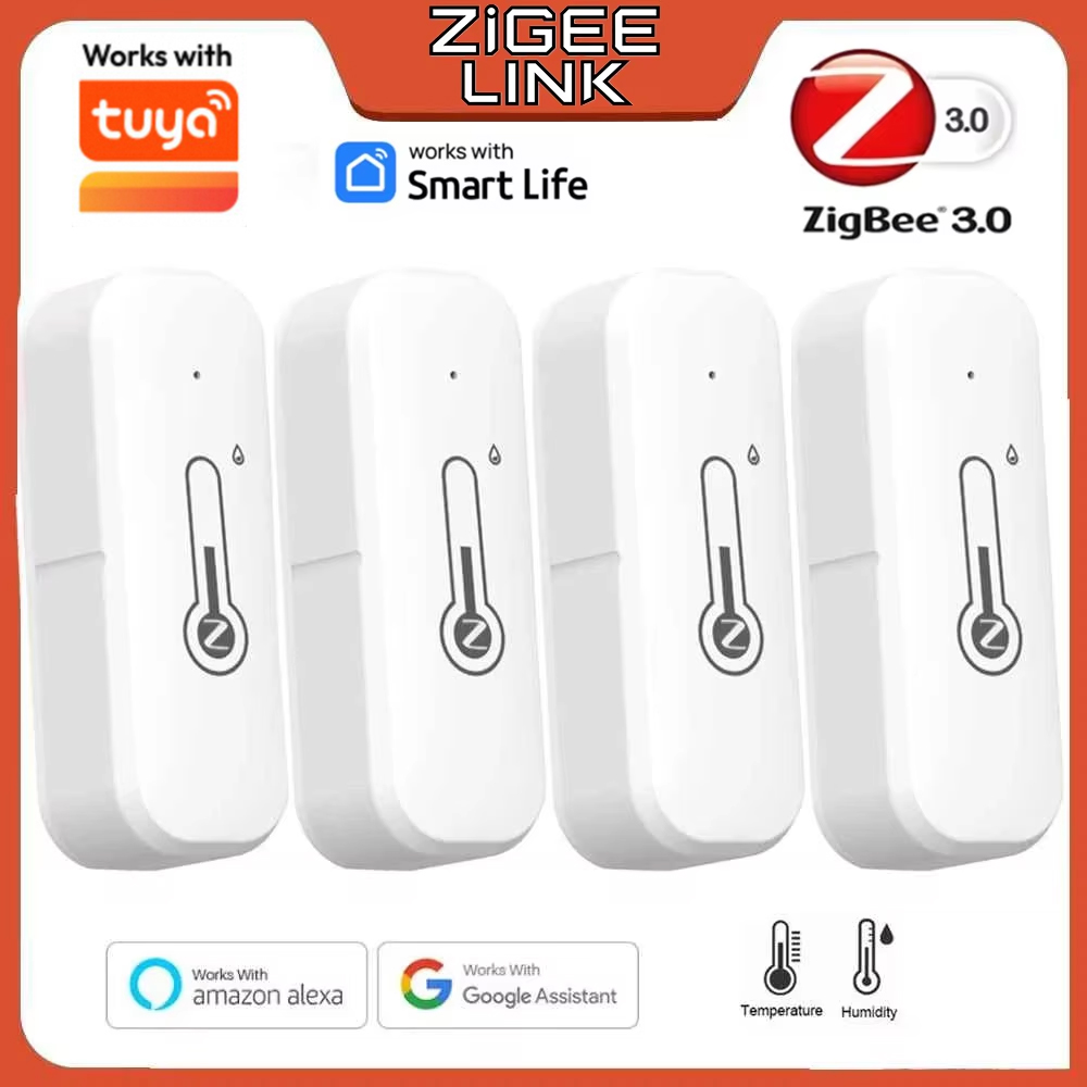 Smart Home Zigbee 3.0 - スマート Zigbee 3.0 温度湿度センサー Alexa ホームアシスタントに対応