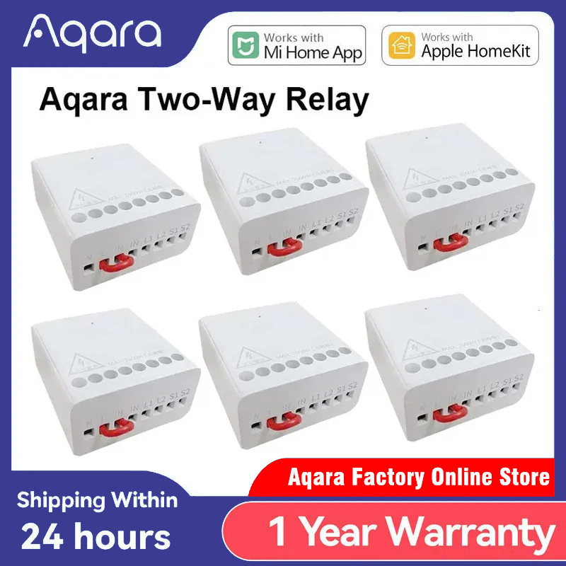 Smart Home Yeelight - オリジナル Aqara スマート双方向制御モジュールリレースイッチコントローラー Zigbee タイマーチャンネルは Xiaomi