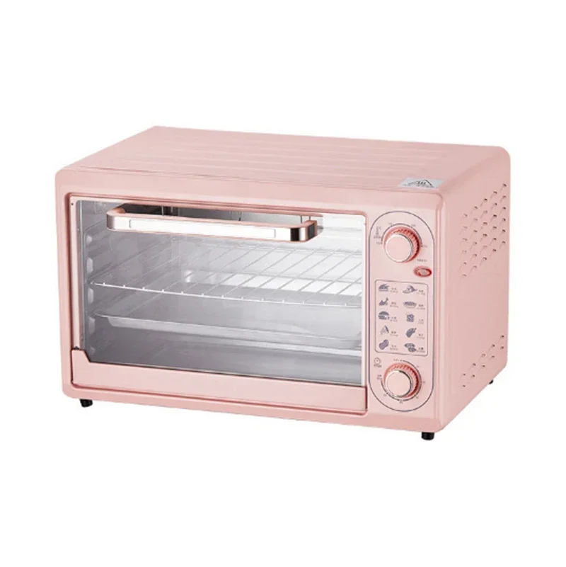 Smart Home Oven - 220v アップグレードアップグレード電気オーブン国内 48 リットル大容量多機能ベーキングケーキオーブン自動商業ラージ