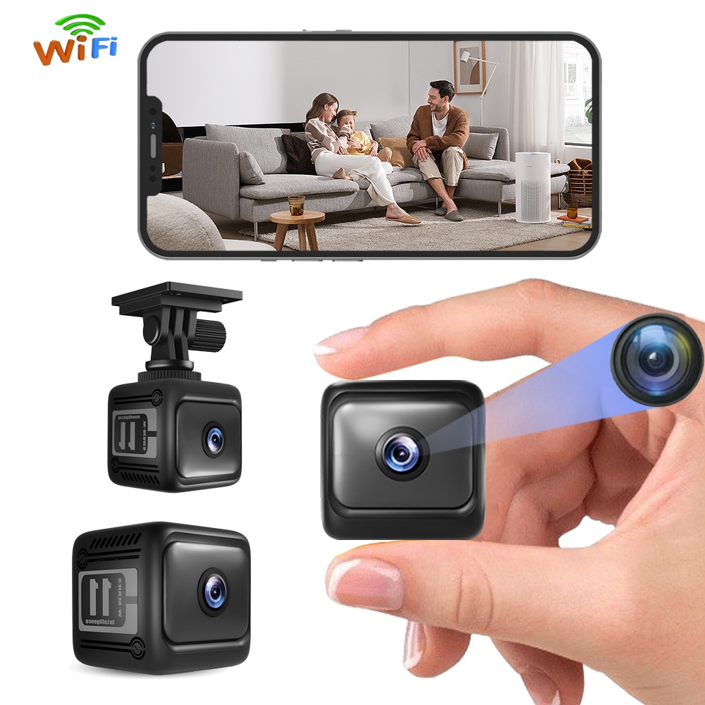 Smart Home Battery Camera - 1080P HD Wifi ミニカメラ 長持ちバッテリー スマートホームセキュリティ