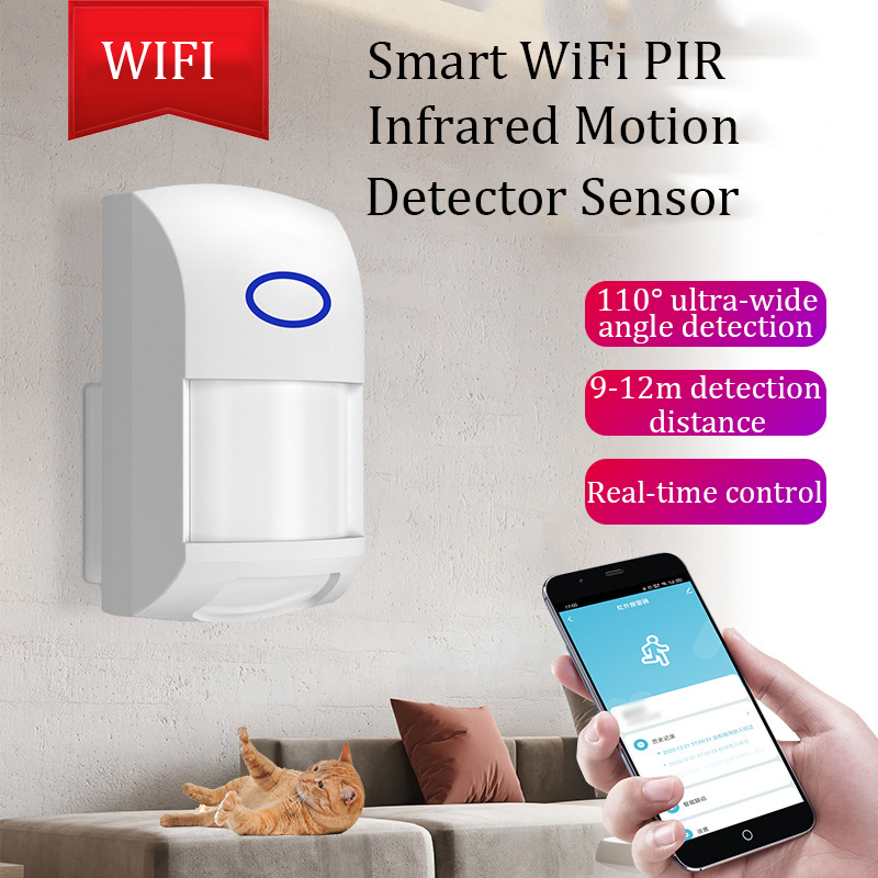 Smart Home Ir - スマート Tuya PIR モーションセンサー WIFI 赤外線検出器人体センサーアラーム