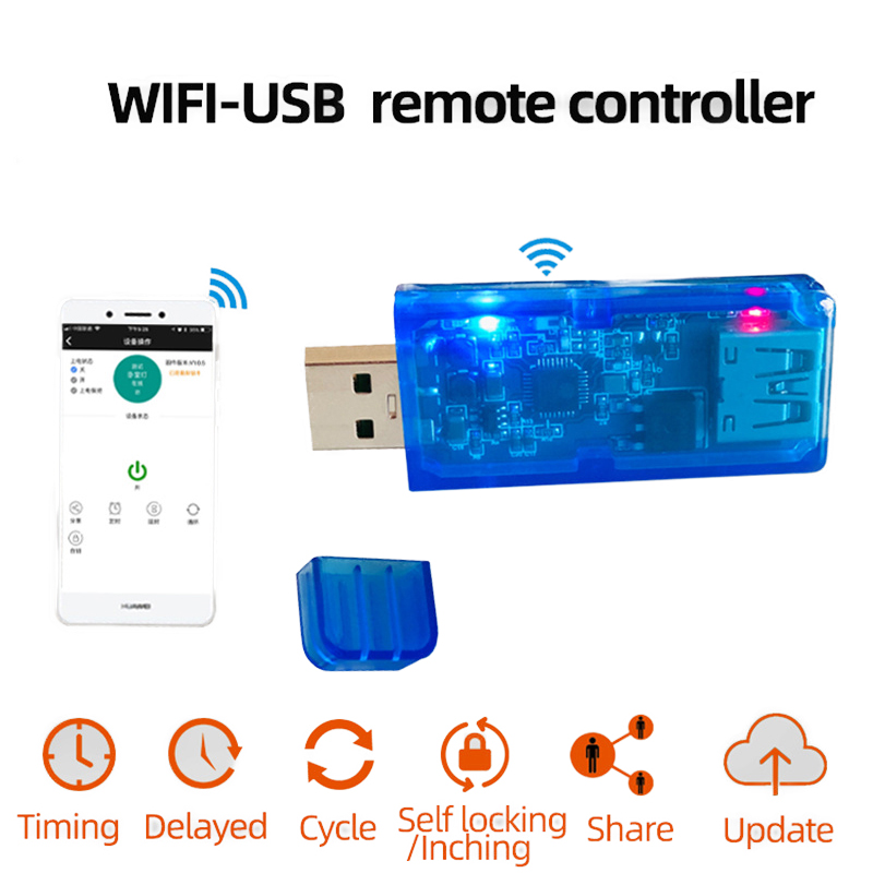 Smart Home Arduino - Sinilink WIFI-USB 携帯電話リモコン 3.5-20V 5A 100W