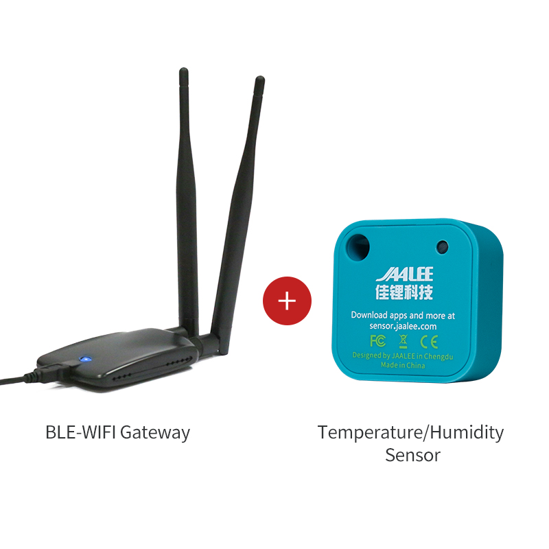 Smart Home Design - jaalee WiFi ゲートウェイ 温度/湿度/露点/VPD 温度計/湿度計モニター 冷蔵庫