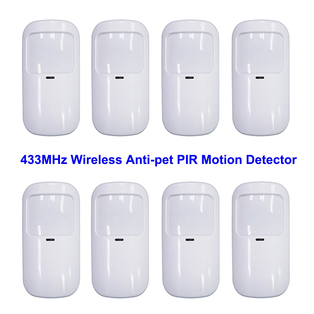 Smart Home Ir - ホームセキュリティ用モーション検出器,ワイヤレス赤外線センサー,スマート,ペット,ホストアクセサリー,ev1527コード,433MHz
