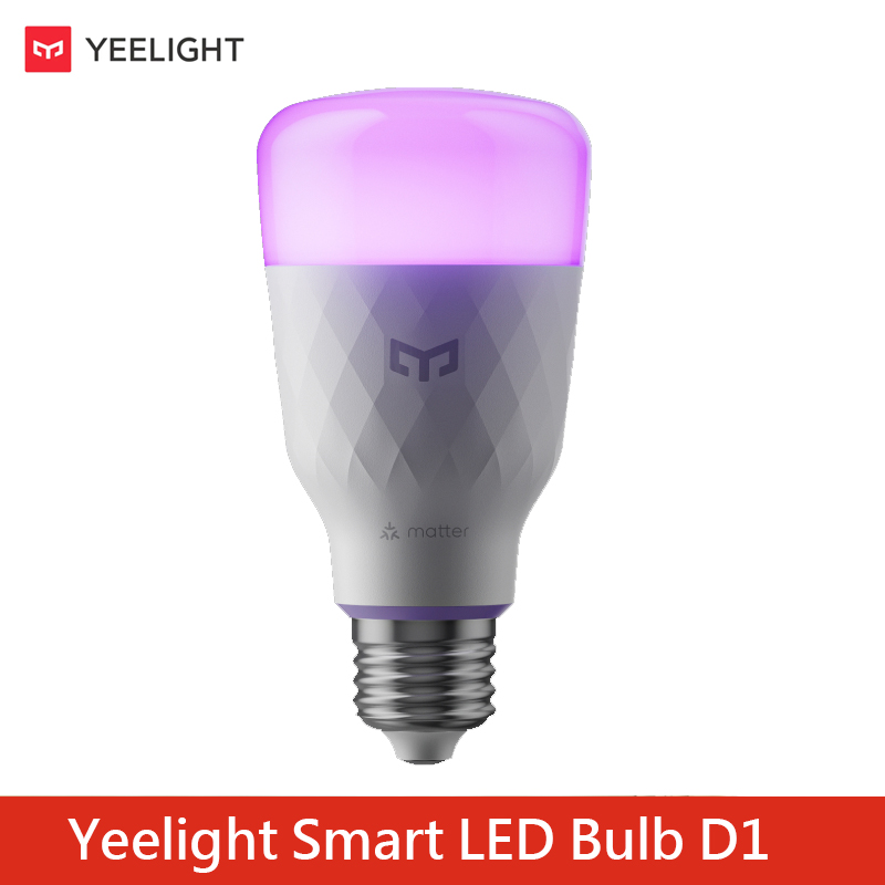 Smart Home Yeelight - グローバル版 Yeelight D1 スマートLED電球 カラー E27