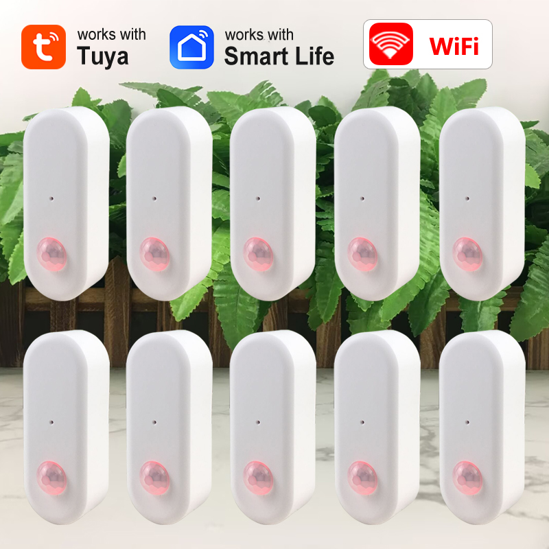 Smart Home Ir - Tuya WiFi PIR モーションセンサー人体赤外線検出器スマートライフアプリ制御ホームセキュリティアラームは Alexa Google