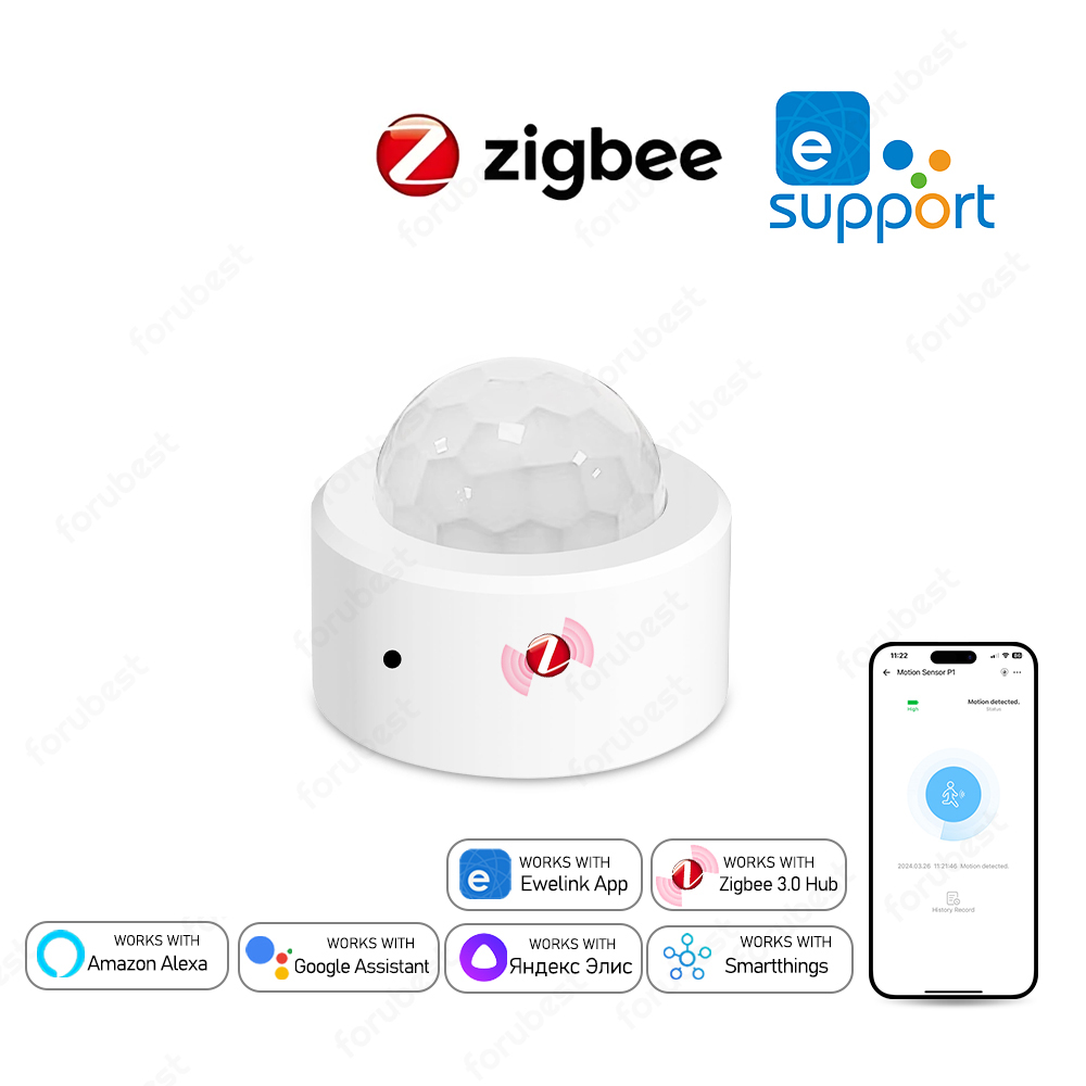 Smart Home Zigbee 3.0 - Zigbee 3.0 人感センサー PIR 赤外線検出器 スマート