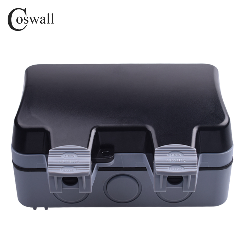 Coswall IP66全天候防水屋外壁電源ソケット16A  - Smart Outdoor Plug のレビューと価格