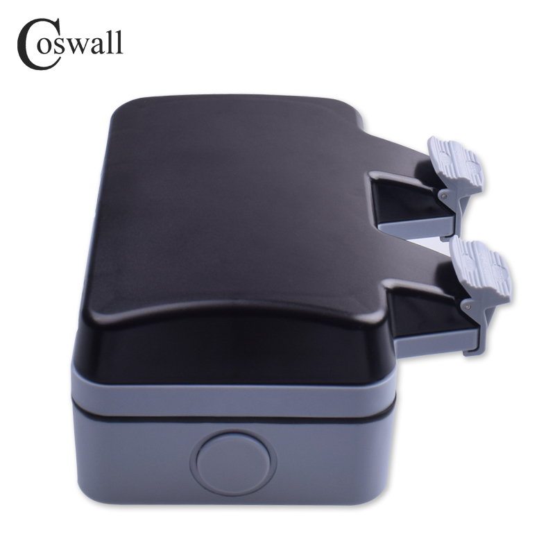 Coswall IP66全天候防水屋外壁電源ソケット16A  - Smart Outdoor Plug のレビューと価格