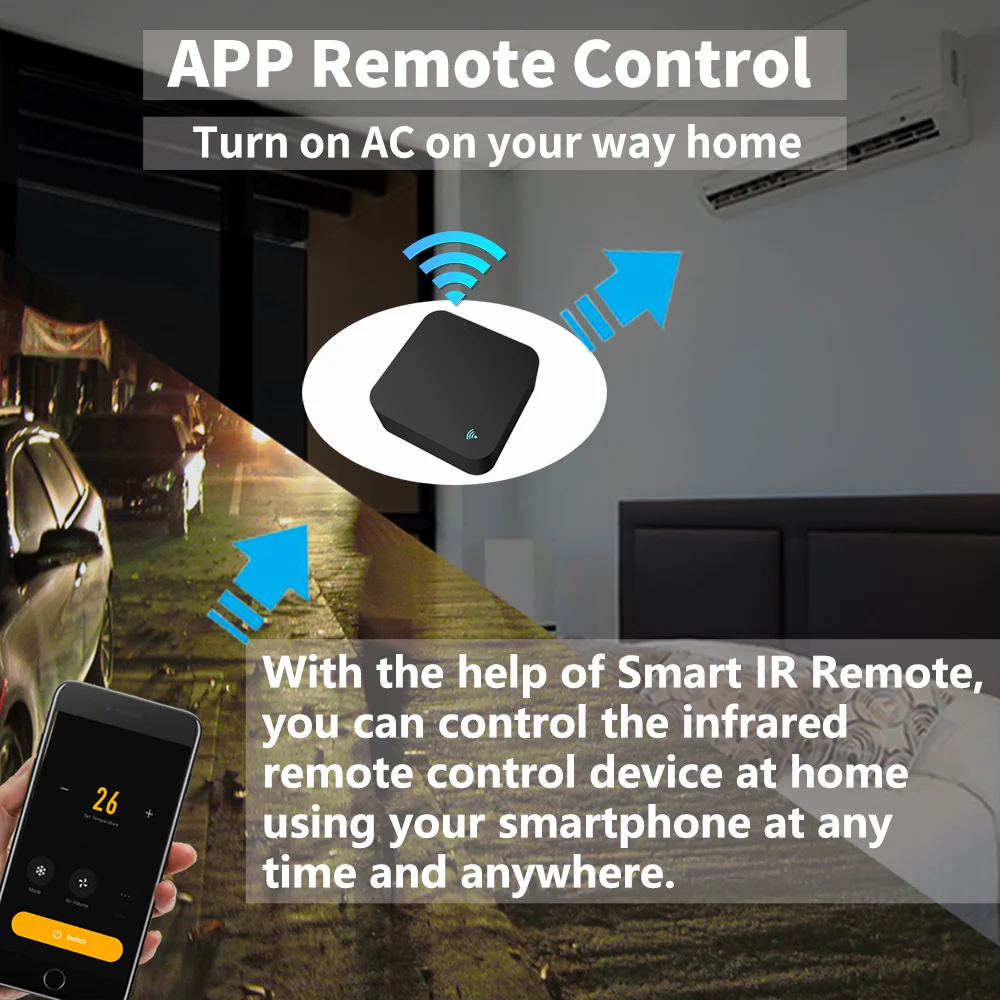 Tuya-スマートIRリモコン,テレビ,エアコン,温度計,湿 - Smart Home Ir のレビューと価格