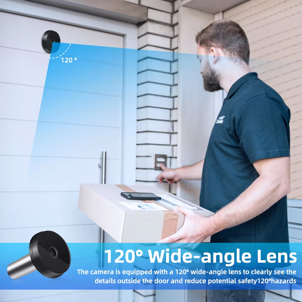 Hollarm 3.5 インチワイヤレスドアベルカメラ 12 - Smart Home Battery Camera のレビューと価格