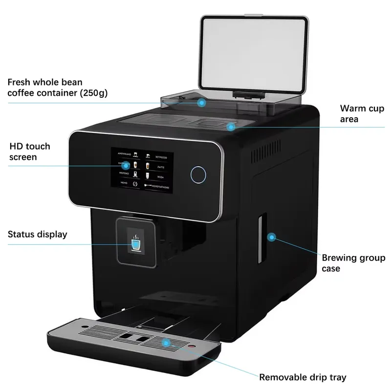 のために。 イタリア製エスプレッソコーヒーメーカー、業務用ス - Smart Home Design のレビューと価格