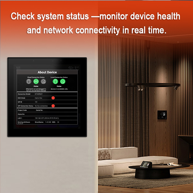 Sunworld 4インチKNXタブレット、オンセミトランシ - Smart Home Knx のレビューと価格