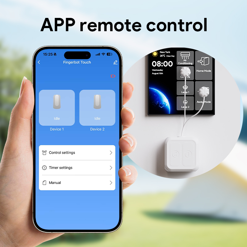 タッチスクリーンフィンガーロボット Tuya Bluetoo - Smart Home Ir のレビューと価格