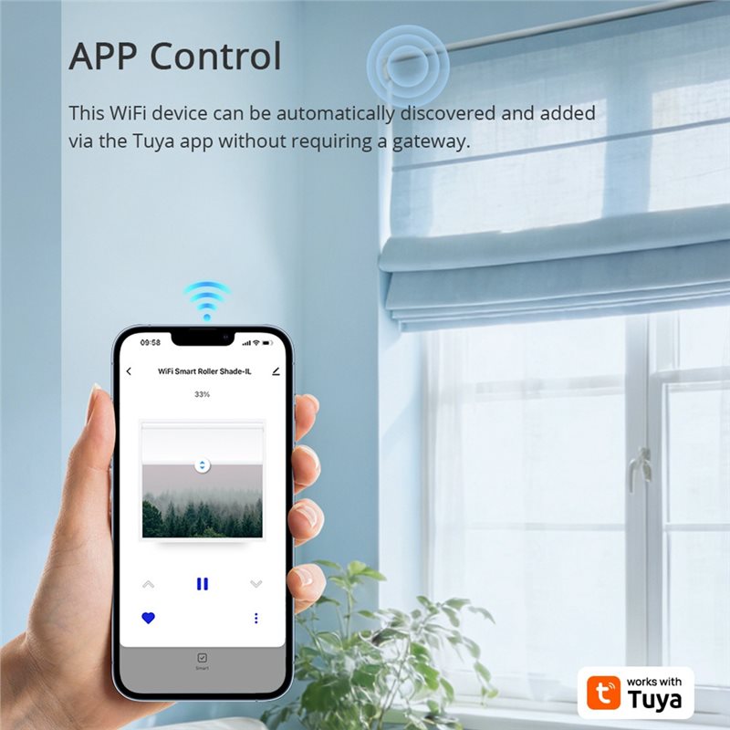 Tuya Wifi スマートローラーシェードブラインドモータ - Smart Home Youtube のレビューと価格