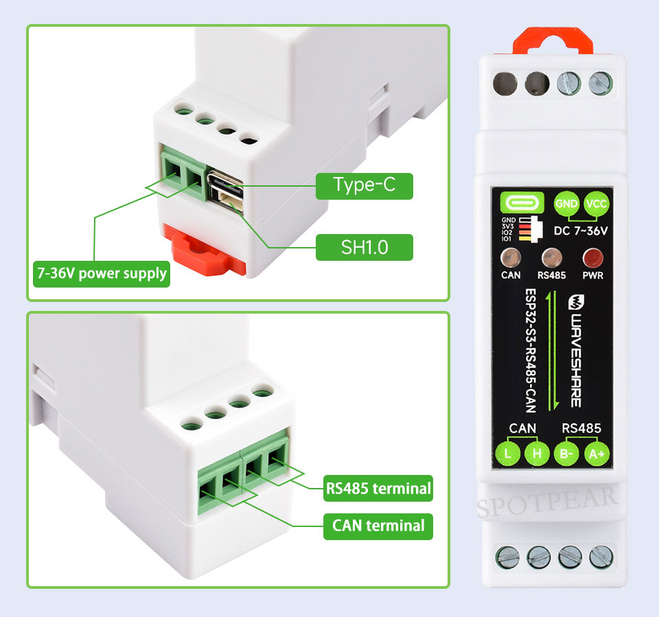 ESP32-S3産業用制御ボードは、産業グレードのRS485 - Smart Home Arduino のレビューと価格