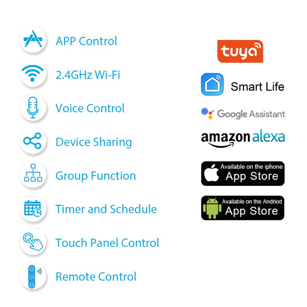 Tuya Smart Life EU WiFi ローラー シ - Universal Remote Smart Home のレビューと価格