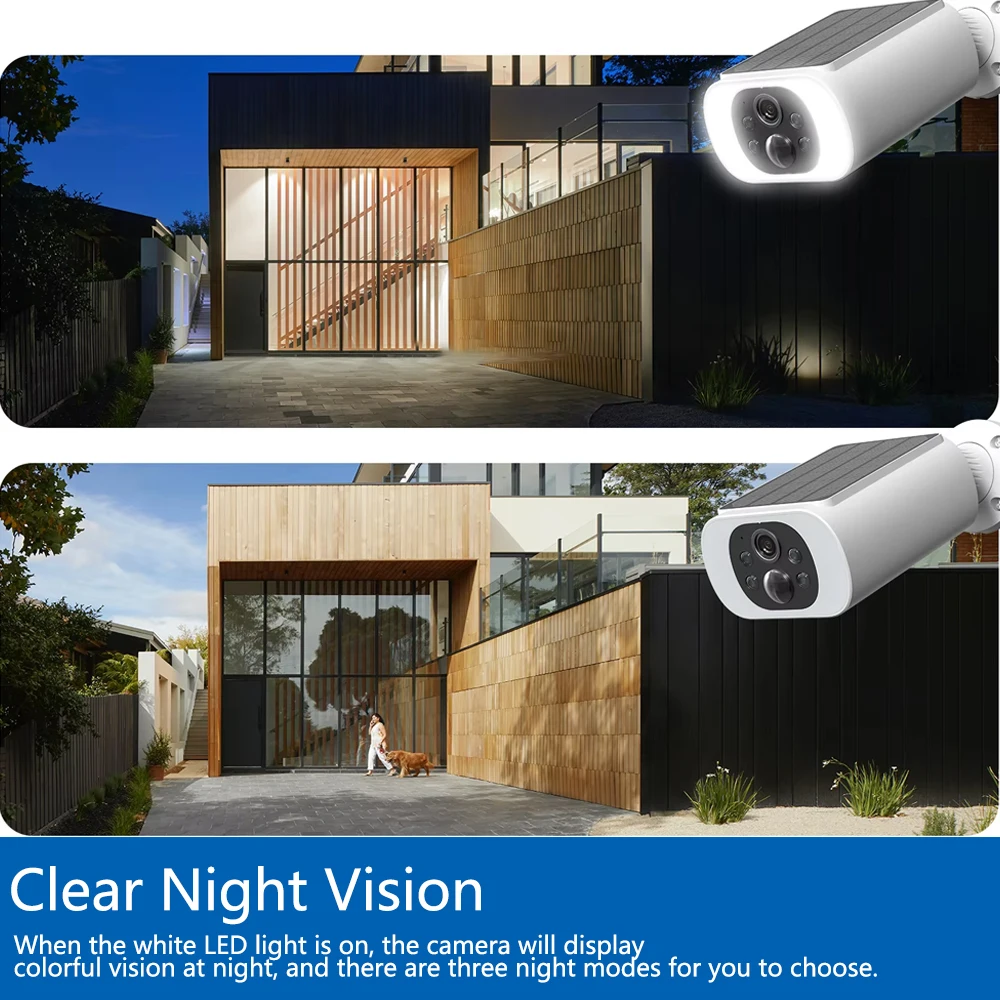 5MP Tuya Smartlife 屋外ソーラーバッテリー - Smart Home Battery Camera のレビューと価格