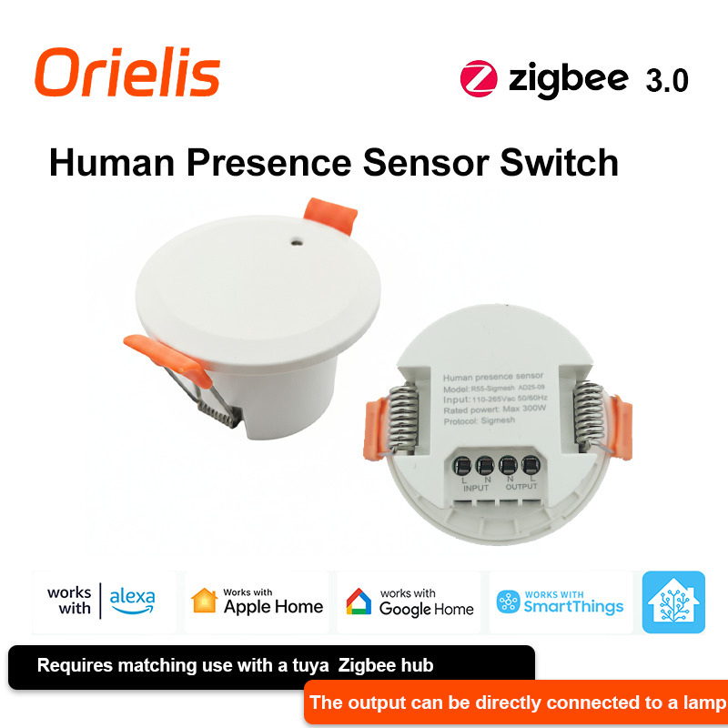 ZIGBEE 3.0 MmWave レーダー人感センサーライ - Smart Home Zigbee 3.0 のレビューと価格
