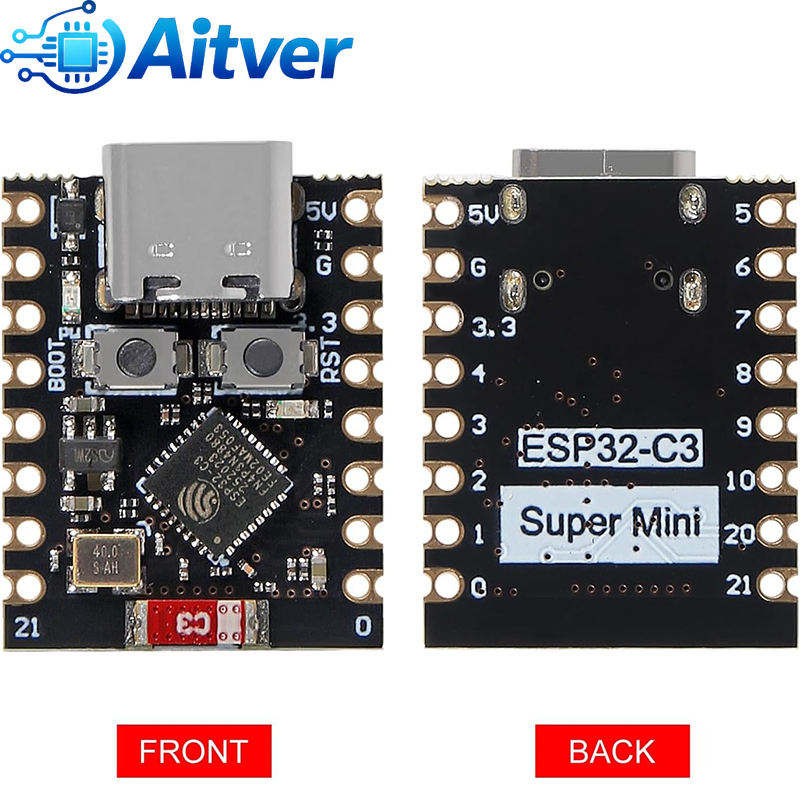 ESP32 C3 スーパーミニ開発ボード WiFi Blue - Smart Home Arduino のレビューと価格