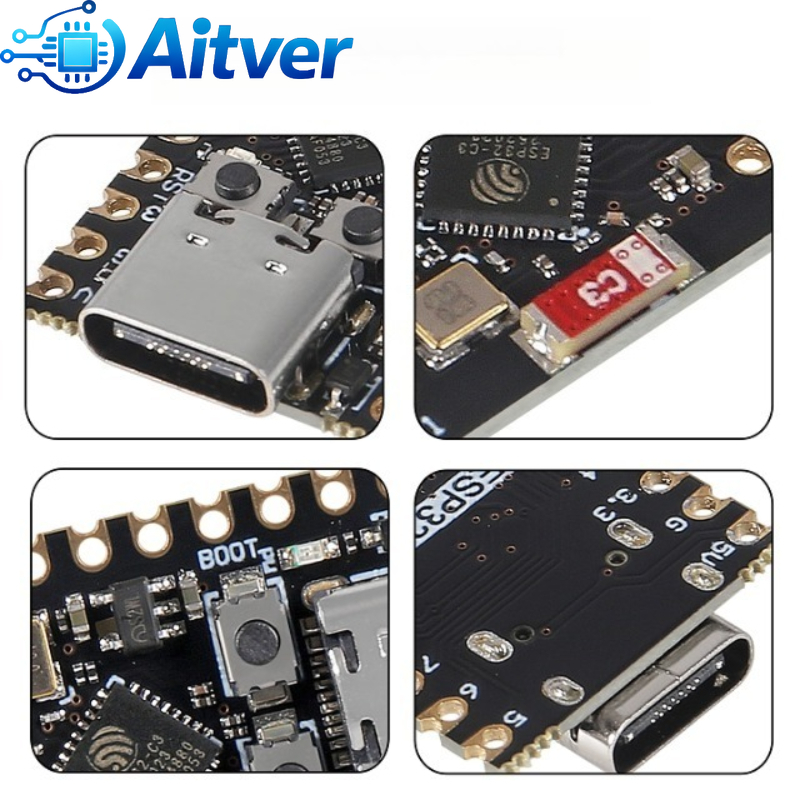 ESP32 C3 スーパーミニ開発ボード WiFi Blue - Smart Home Arduino のレビューと価格