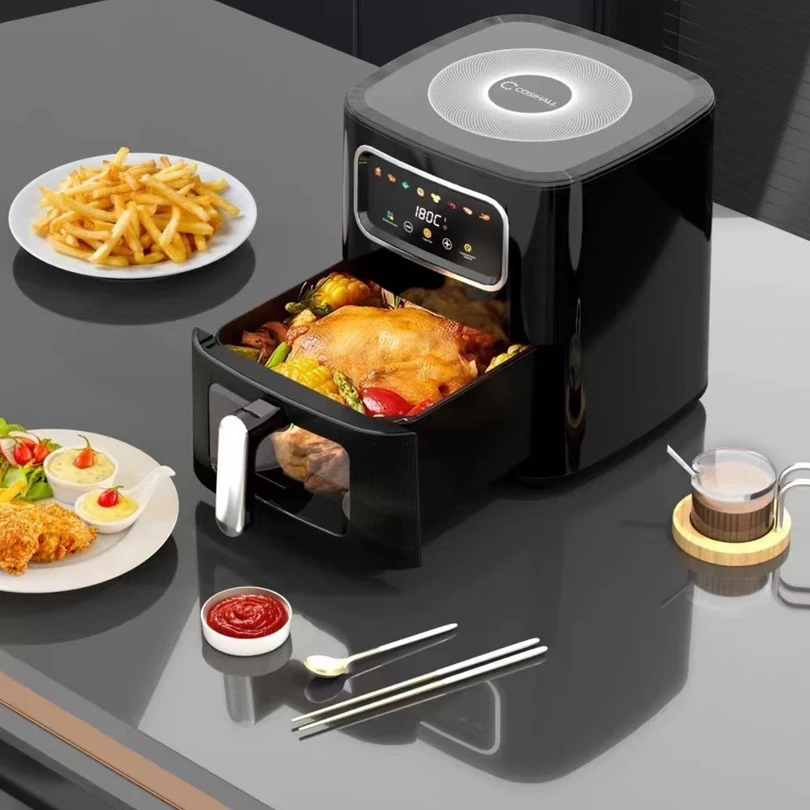 10L多機能ホームスマートエアフライヤー、大容量タッチスクリ - Smart Home Oven のレビューと価格