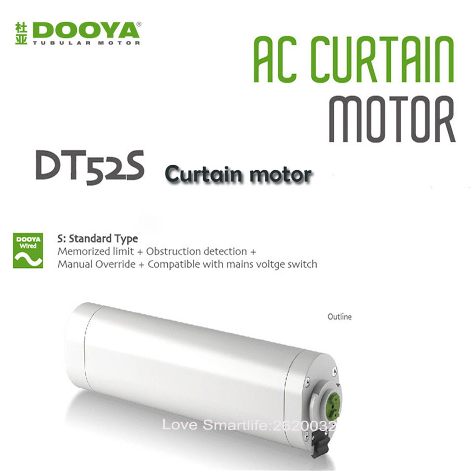 Dooya-電気カーテンモーター,モデルdt52s,75w, - Smart Home Fibaro のレビューと価格