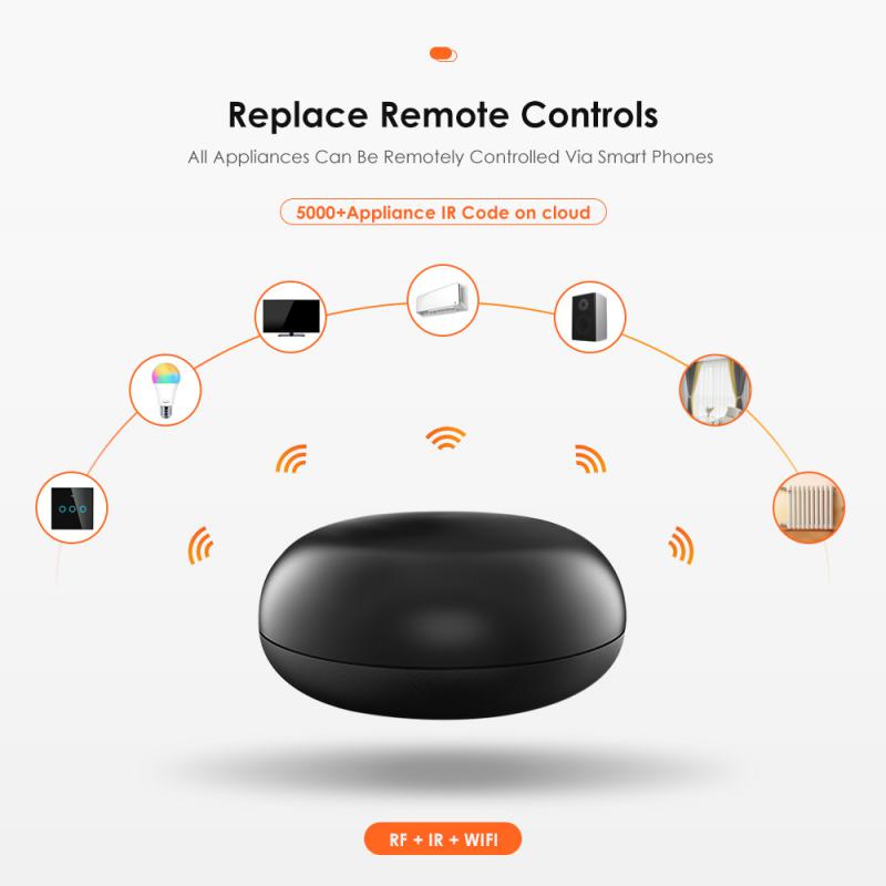 HIMOJO ユニバーサルWiFi IR RF Blueto - Universal Remote Smart Home のレビューと価格