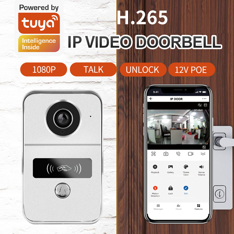 Tuya-ワイヤレスビデオドアベル,wifi,電話インターホ - Smart Home Battery Camera のレビューと価格