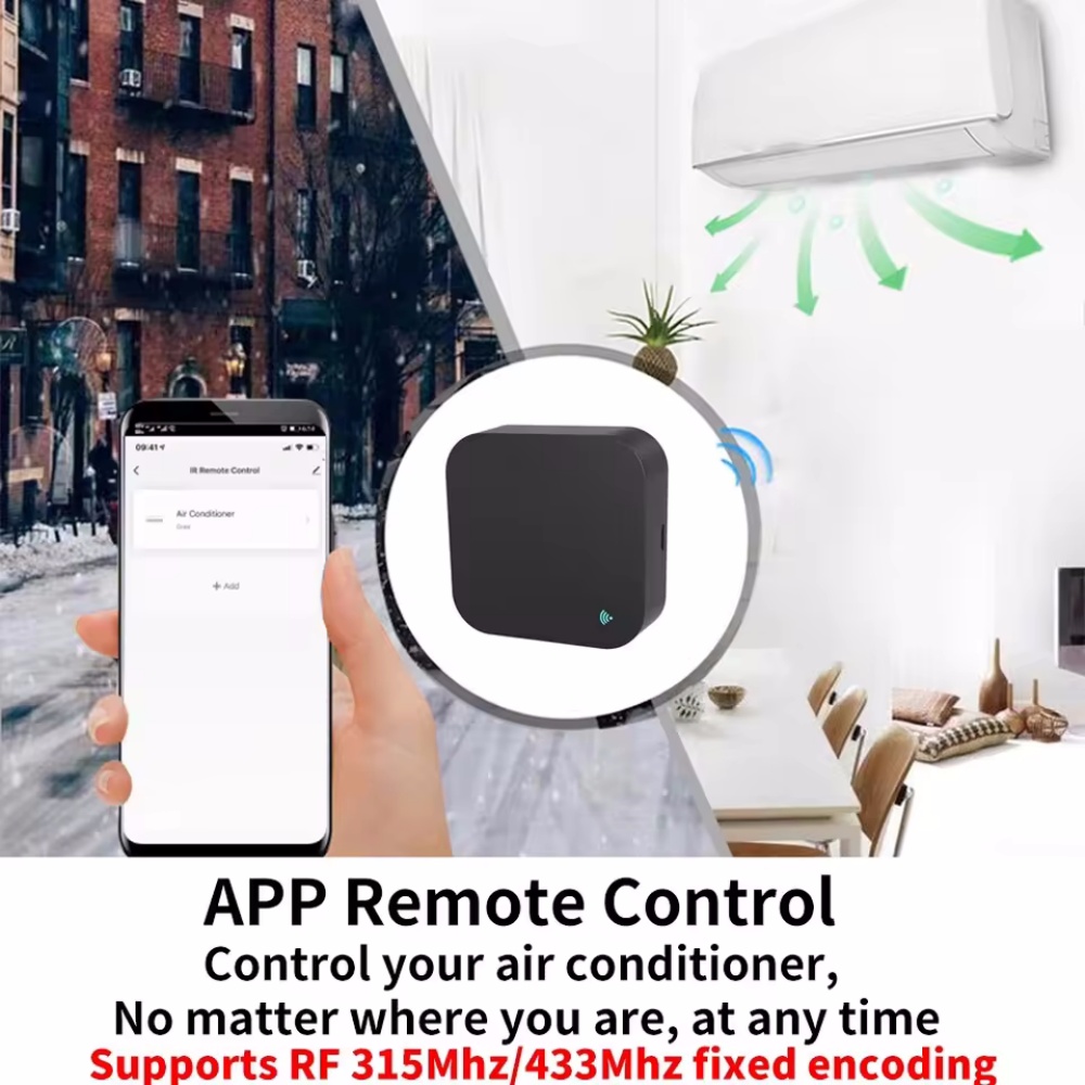 Tuya WiFi RF IR リモコン 433MHz/31 - Smart Home Ir のレビューと価格