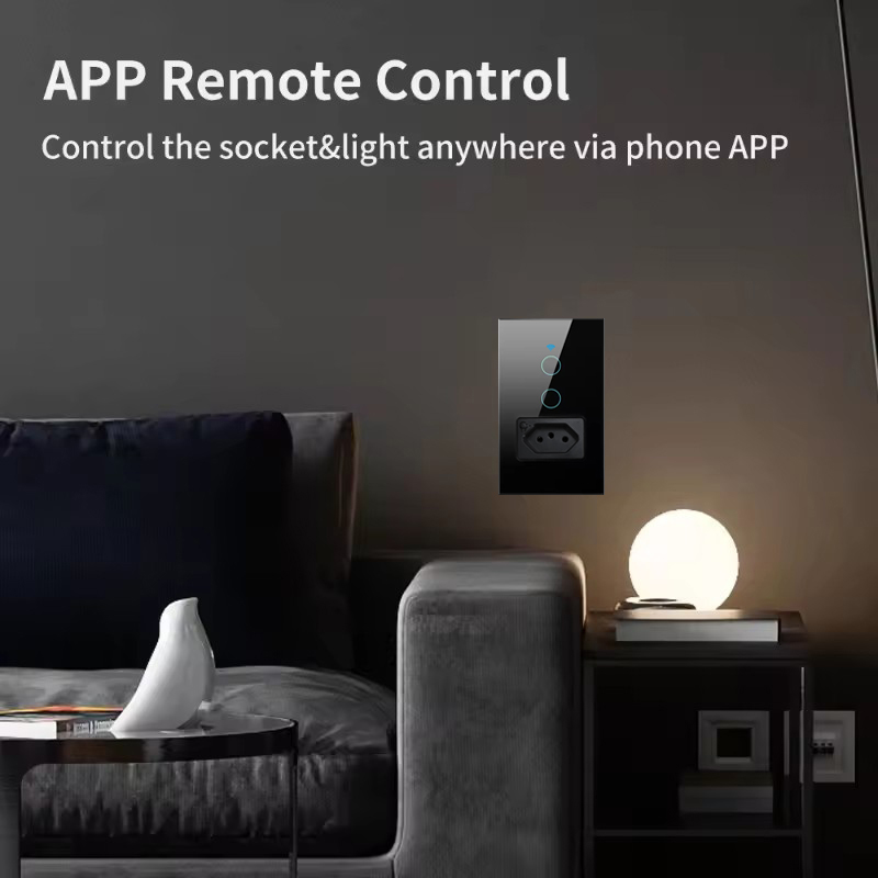 UNKAS Wifi スマートブラジルライトスイッチ壁ソケッ - Smart Wall Socket のレビューと価格