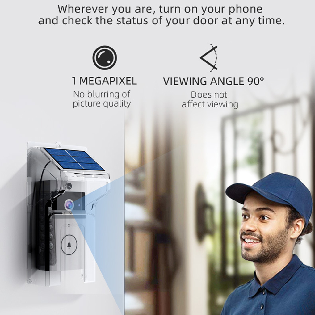 Wifivisual ドアベル ベルカメラ ワイヤレス ソー - Smart Home Battery Camera のレビューと価格