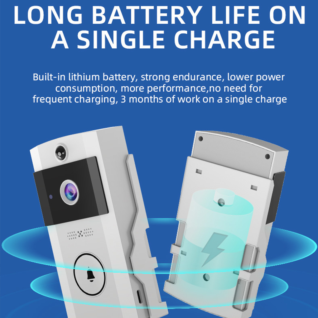 Wifivisual ドアベル ベルカメラ ワイヤレス ソー - Smart Home Battery Camera のレビューと価格