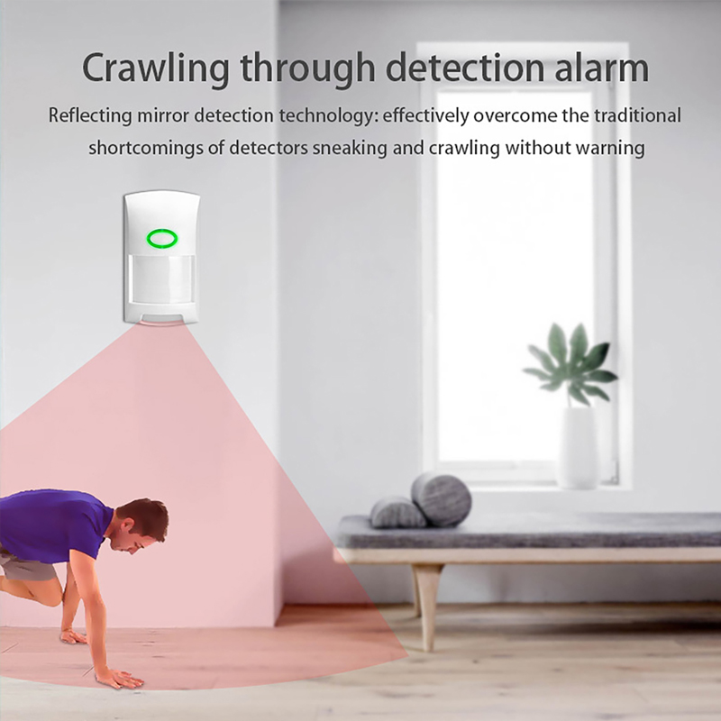 スマート Tuya PIR モーションセンサー WIFI 赤 - Smart Home Ir のレビューと価格