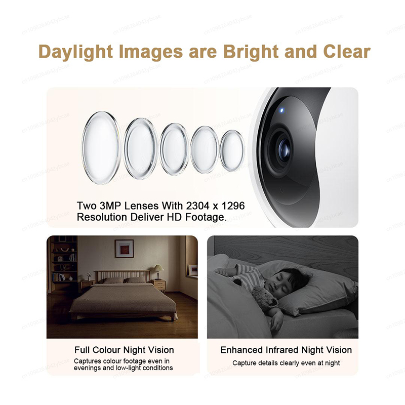 XIAOMI スマート カメラ C300 デュアル カメラ  - Smart Home Yeelight のレビューと価格