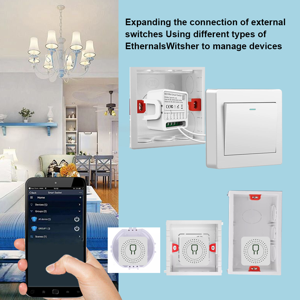 Tuya Zigbee 3.0 スマートスイッチ 1/2/3 - Smart Home Zigbee 3.0 のレビューと価格