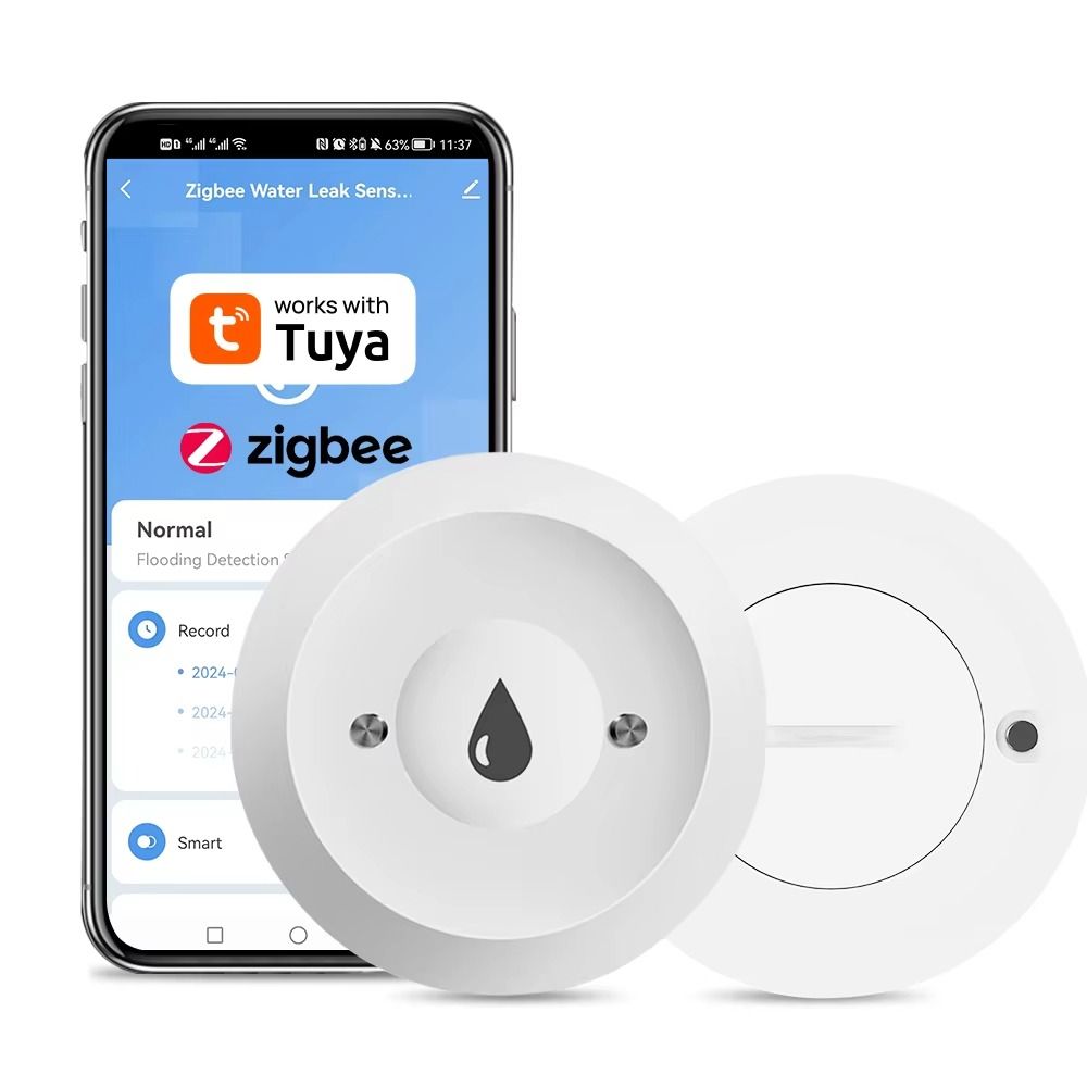 アラーム機能 ZigBee 水センサー APP リモート監視 - Smart Home Zigbee 3.0 のレビューと価格