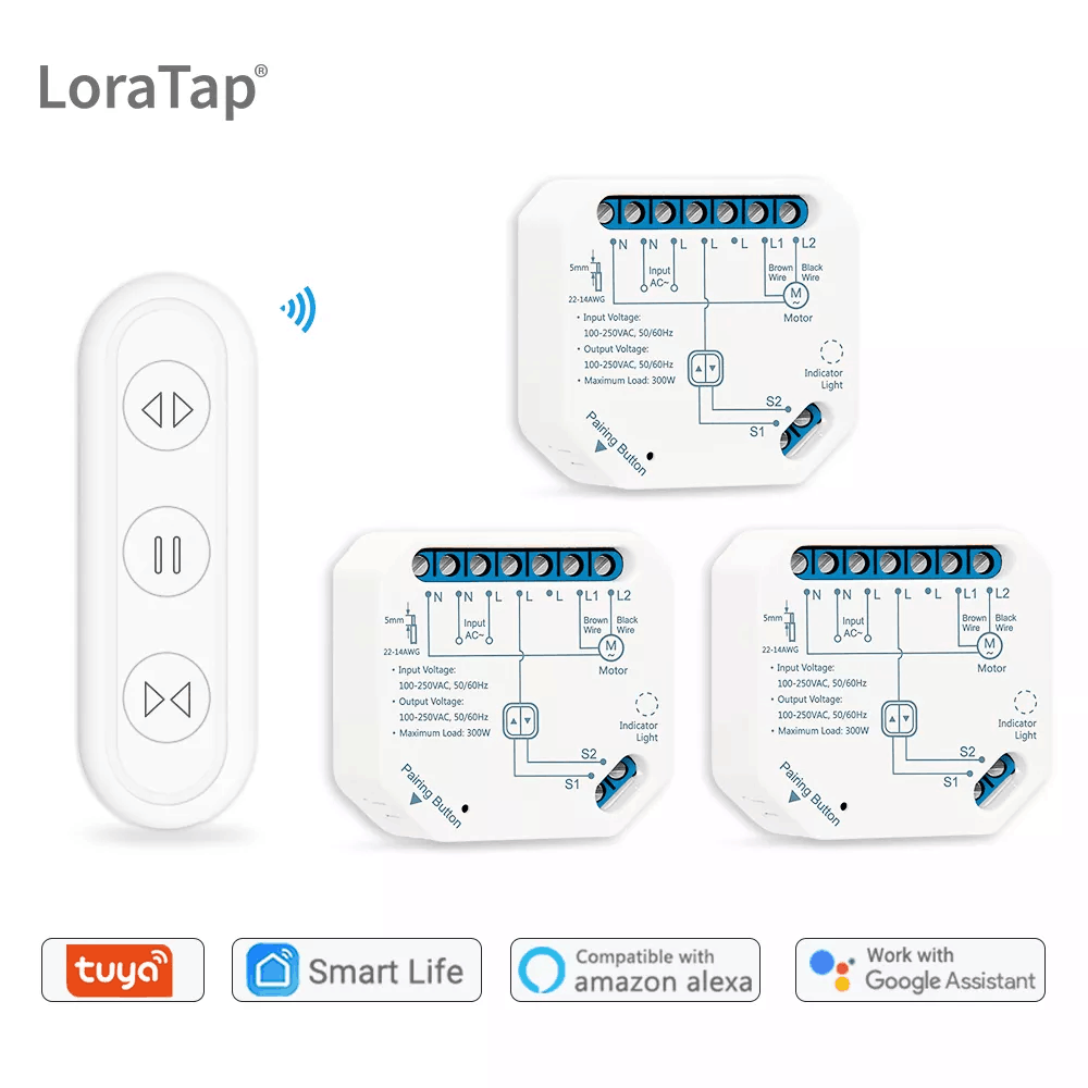 Tuya スマート ライフ カーテン スイッチ モジュール  - Universal Remote Smart Home のレビューと価格