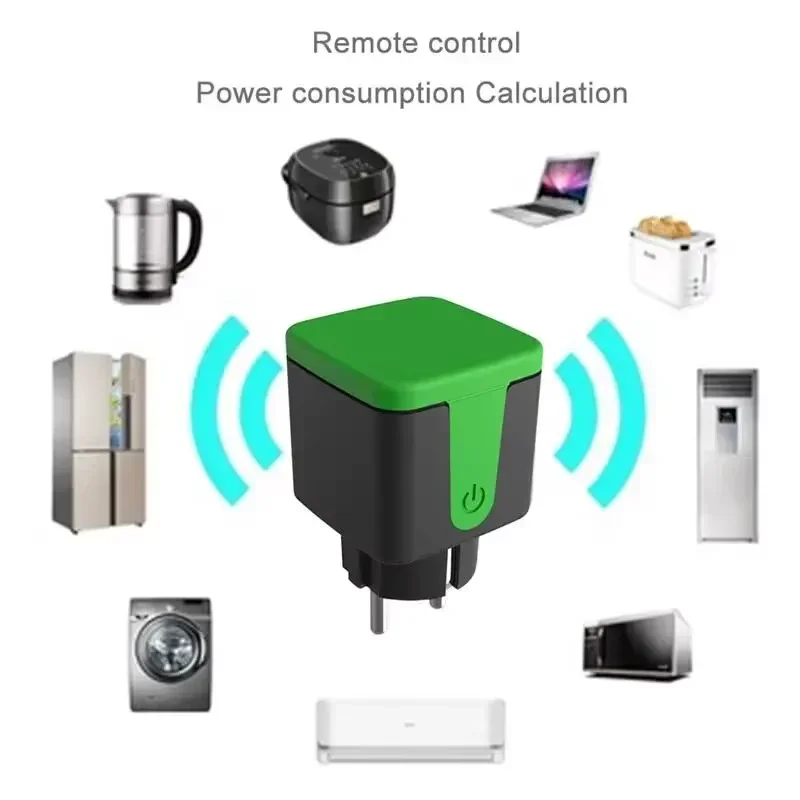 Tuya EU 16A WiFiスマート防水ソケット屋外用ソ - Smart Wall Socket のレビューと価格