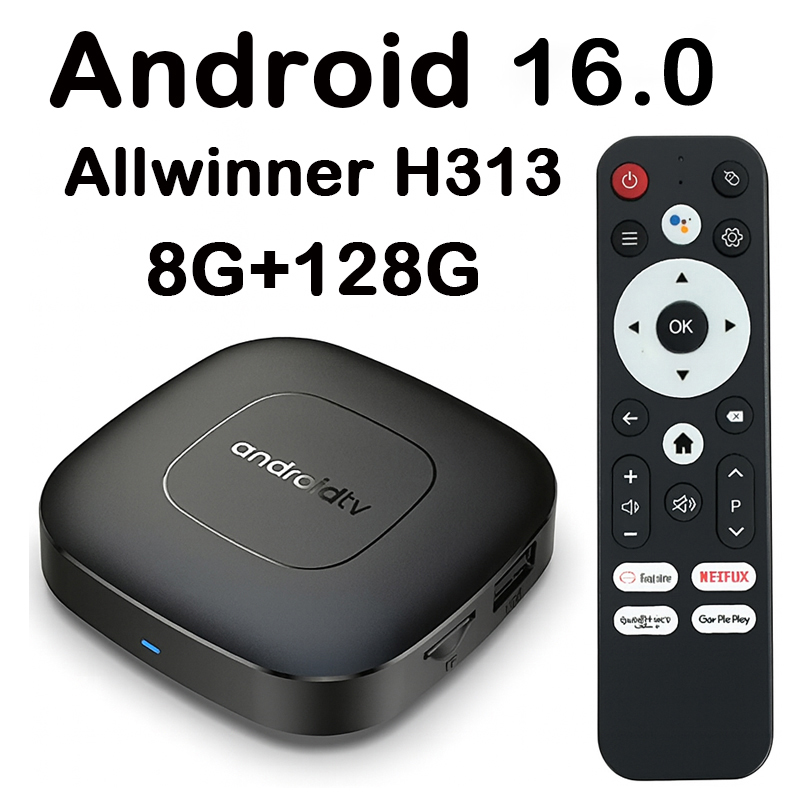 Android TV 16 スマートTVボックス Allwi - Smart Home Youtube のレビューと価格