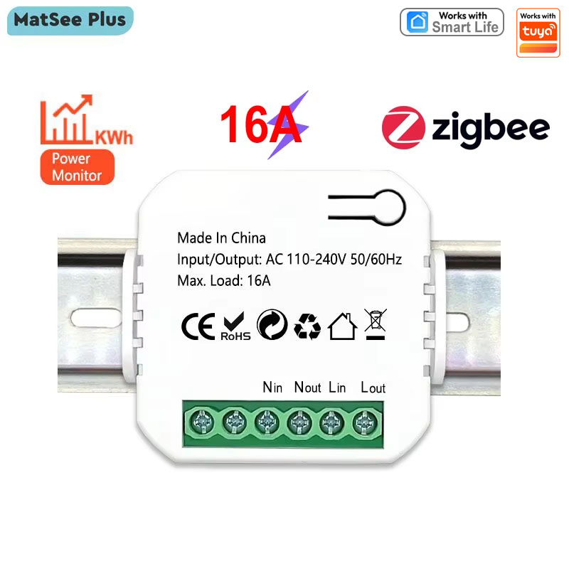 TuyaSmartZigBee電力量計KWhタイマー110V - Smart Outdoor Plug のレビューと価格
