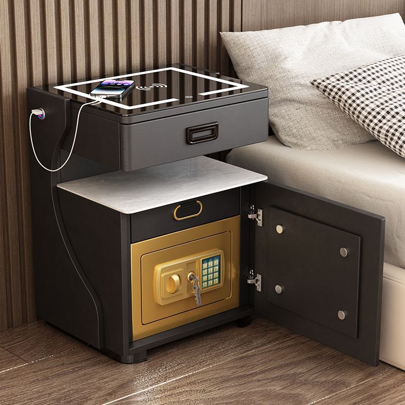 スマート多機能ベッドサイドテーブル - 内蔵金庫付きベッドサ - Smart Home Design のレビューと価格