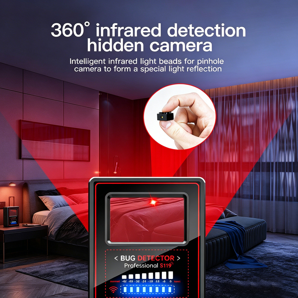 盗聴器発見器、スマートバグ検知器、高精度GPS追跡装置検知器 - Smart Home Fibaro のレビューと価格