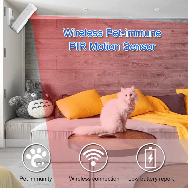 ホームセキュリティ用モーション検出器,ワイヤレス赤外線センサ - Smart Home Ir のレビューと価格