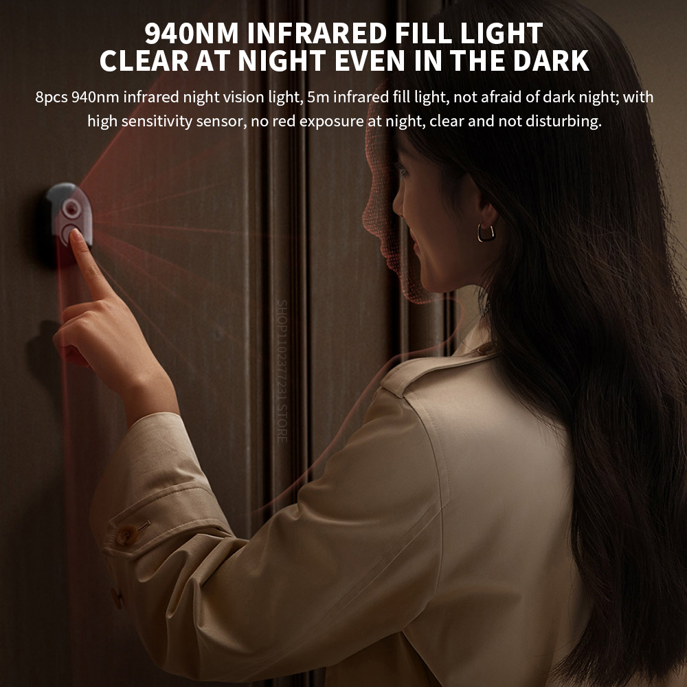 Xiaomiスマートキャットアイ2 WiFiワイヤレスカメラ - Smart Home Ir のレビューと価格