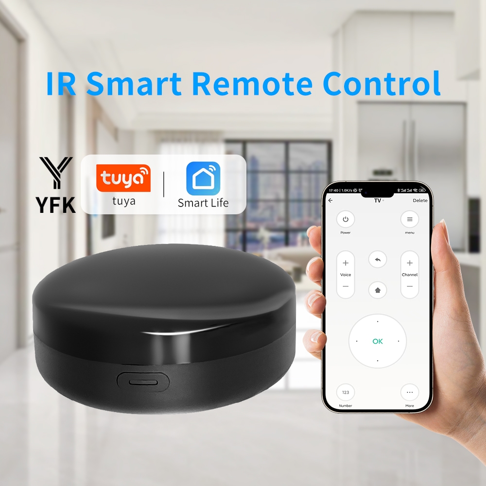 YFK Tuya WiFi ユニバーサル IR リモコン ス - Smart Home Ir のレビューと価格