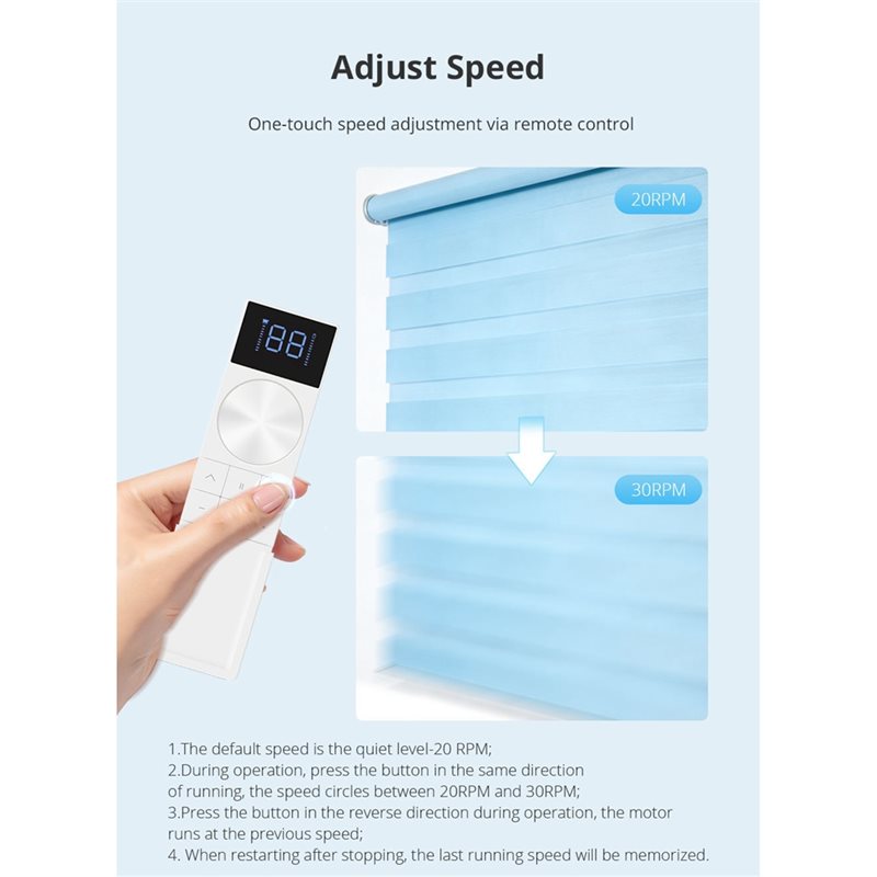 37/38mmチューブ対応Tuya Wifiスマートローラー - Smart Home Youtube のレビューと価格