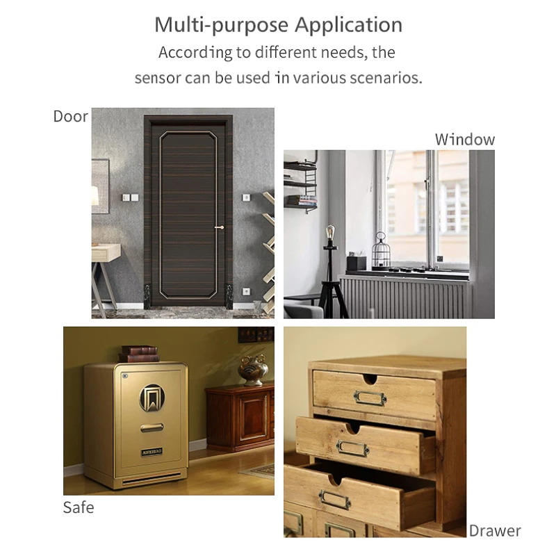 Tuya-スマートZigbeeドアセンサー,開閉検出器,ホー - Smart Home Zigbee 3.0 のレビューと価格