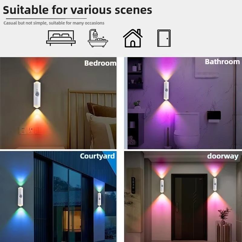 スマート RGB グラデーションナイトライト磁気モーションセ - Smart Home Design のレビューと価格